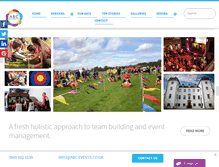 Tablet Screenshot of abc-events.co.uk